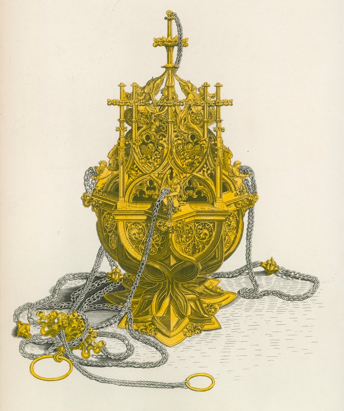 Ett rökelsekar, ca 1470 av Henry Shaw
