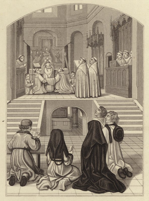 Värdens höjd, daterad omkring 1500 av Henry Shaw
