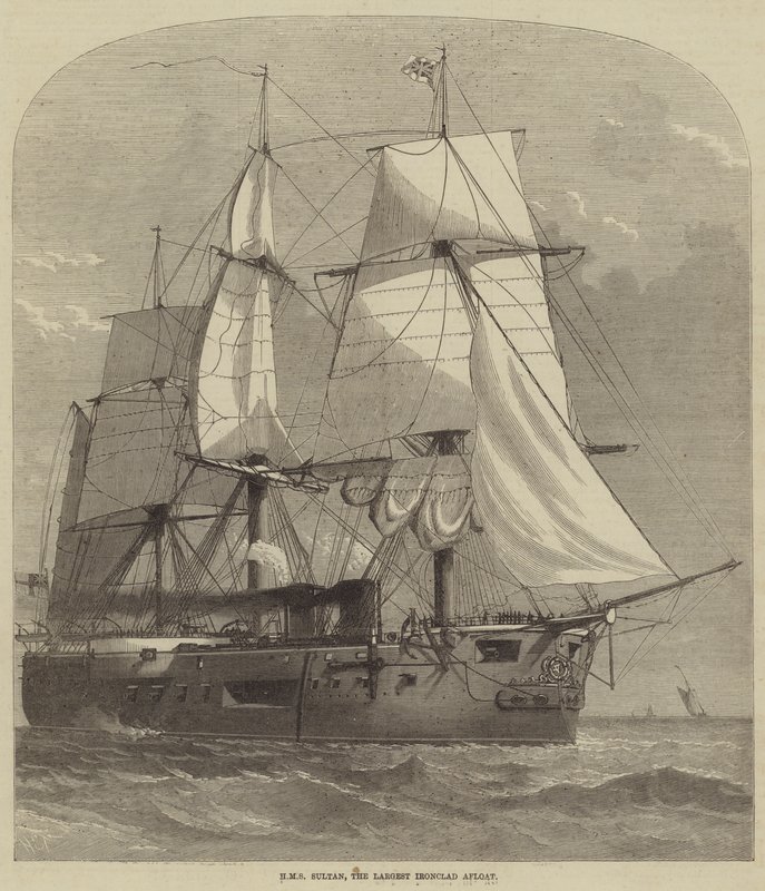 HMS Sultan, the Largest Ironclad Afloat  av Henry Spernon Tozer