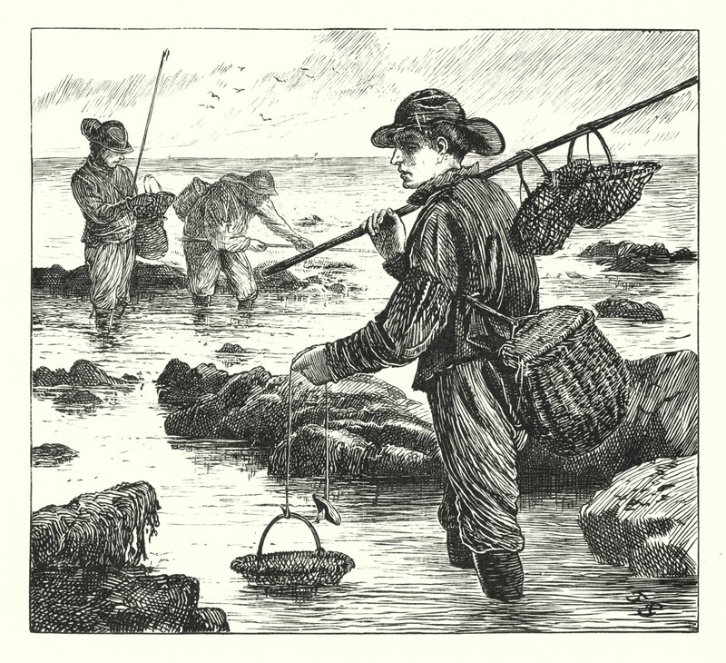 Havsutsikt (gravyr) av Henry Towneley Green