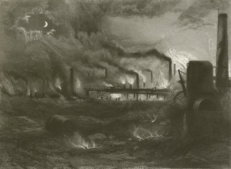 The Black Country, nära Bilston av Henry Warren