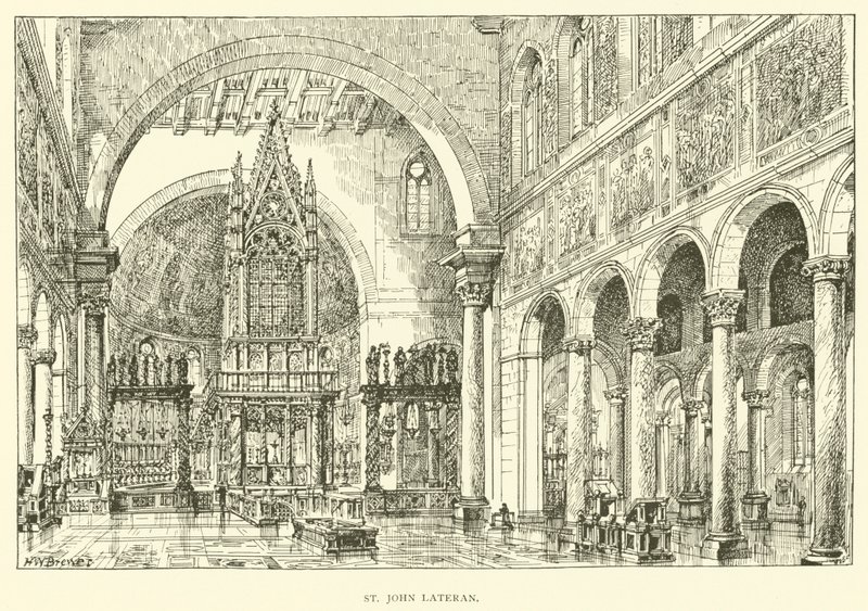 St John Lateran (gravyr) av Henry William Brewer