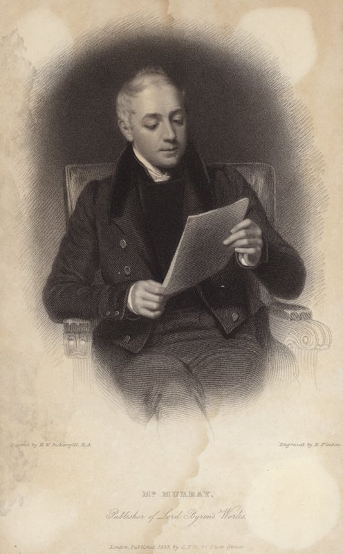 Porträtt av John Murray av Henry William Pickersgill