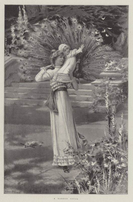 A Garden Idyll av Herbert Gandy