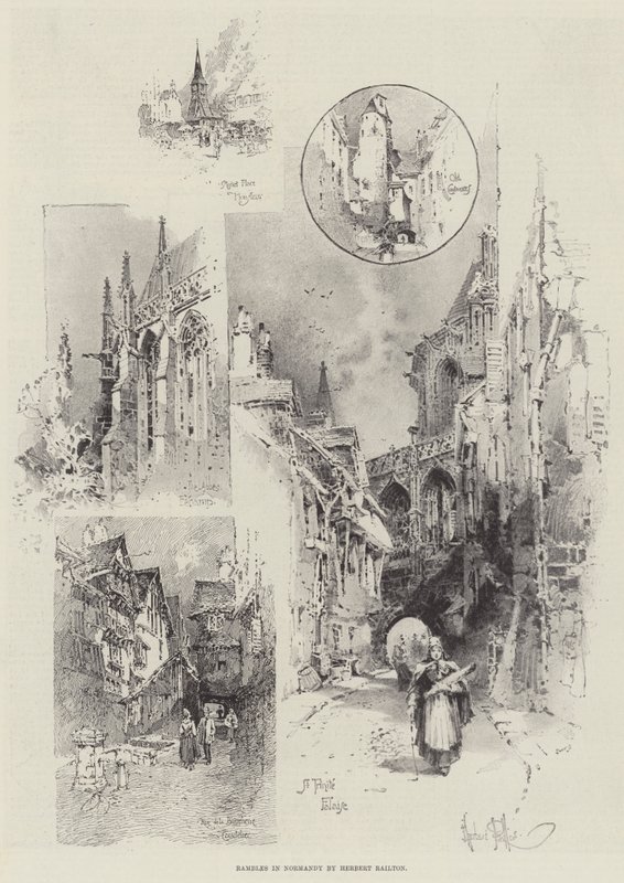 Vandring i Normandie av Herbert Railton