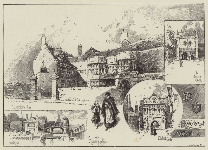 Runt Norwich av Herbert Railton