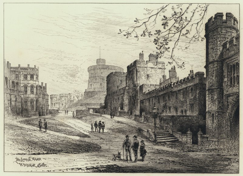The Lower Ward (gravyr) av Herbert (after) Railton