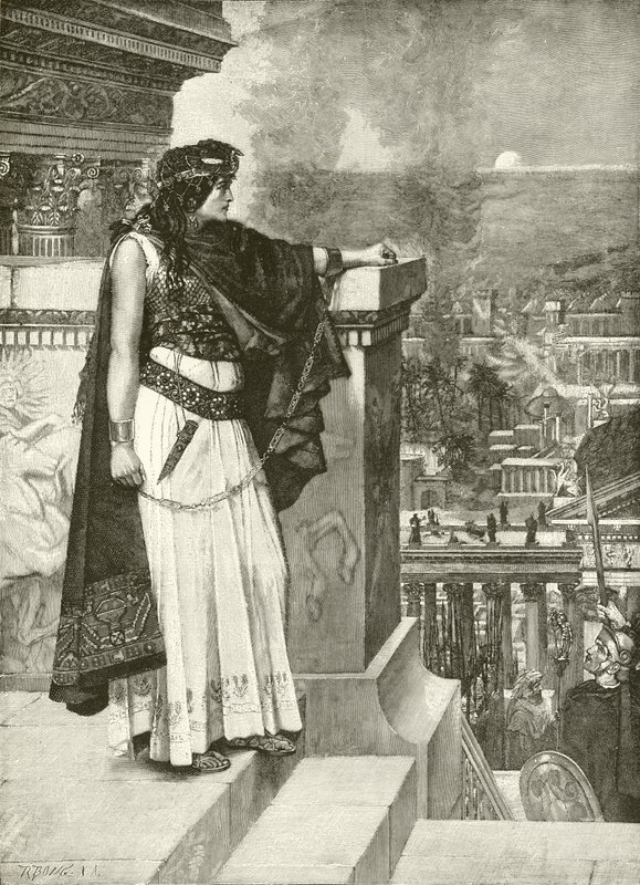 Zenobia fångenskap av Herbert Gustave Schmalz