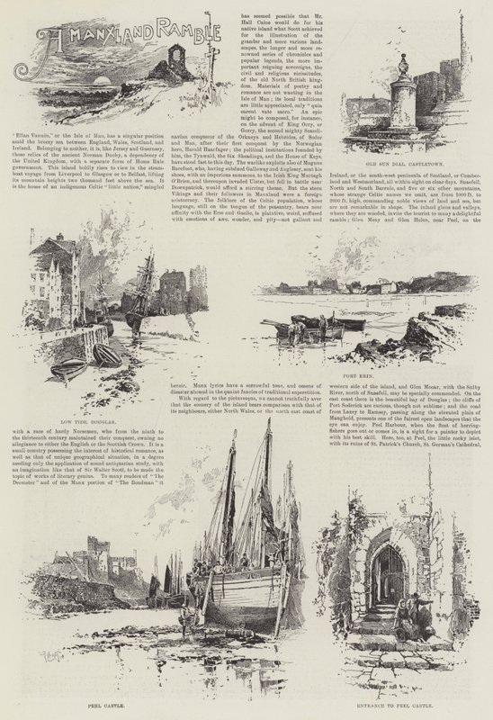 En Manx Land Ramble av Herbert Railton