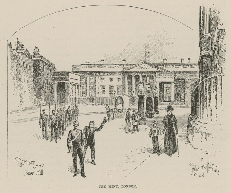 The Mint London av Herbert Railton