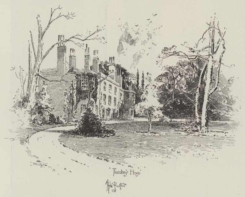 Thorntons hus i Clapham av Herbert Railton