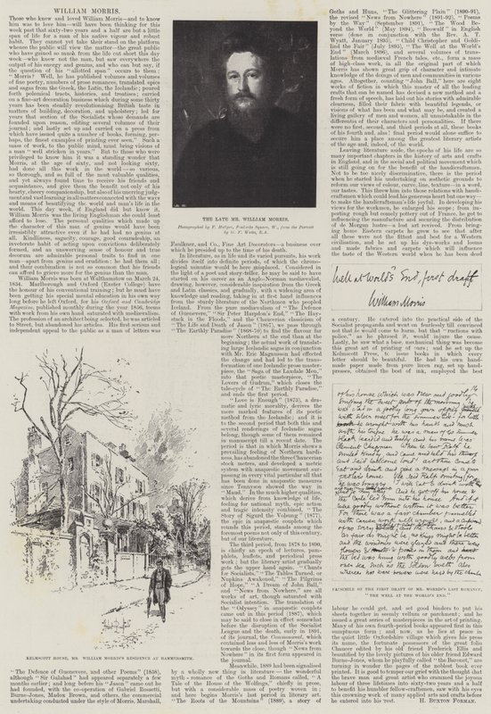 William Morris av Herbert Railton