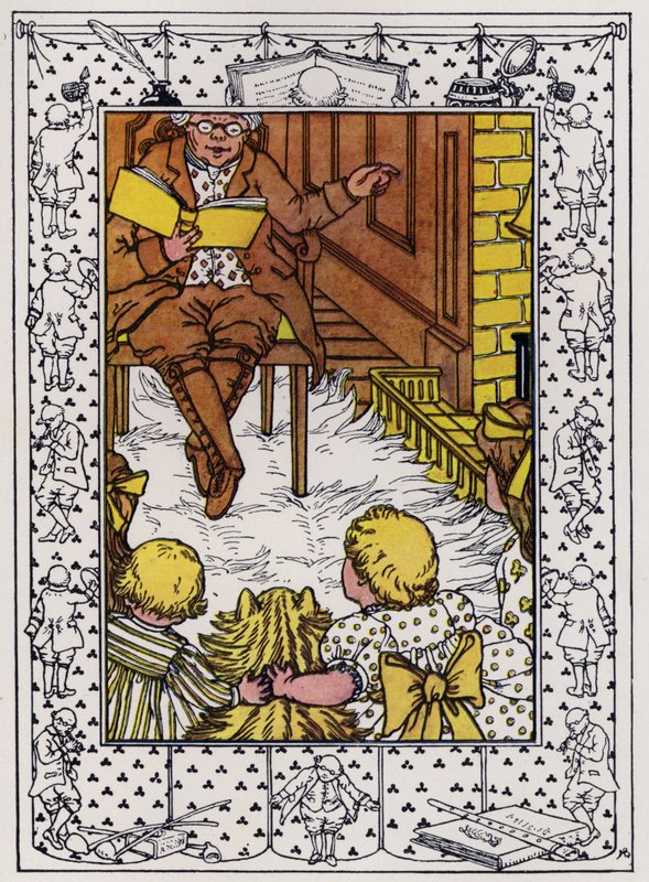 Kusin Peter (färg litho) av Hilda Broughton