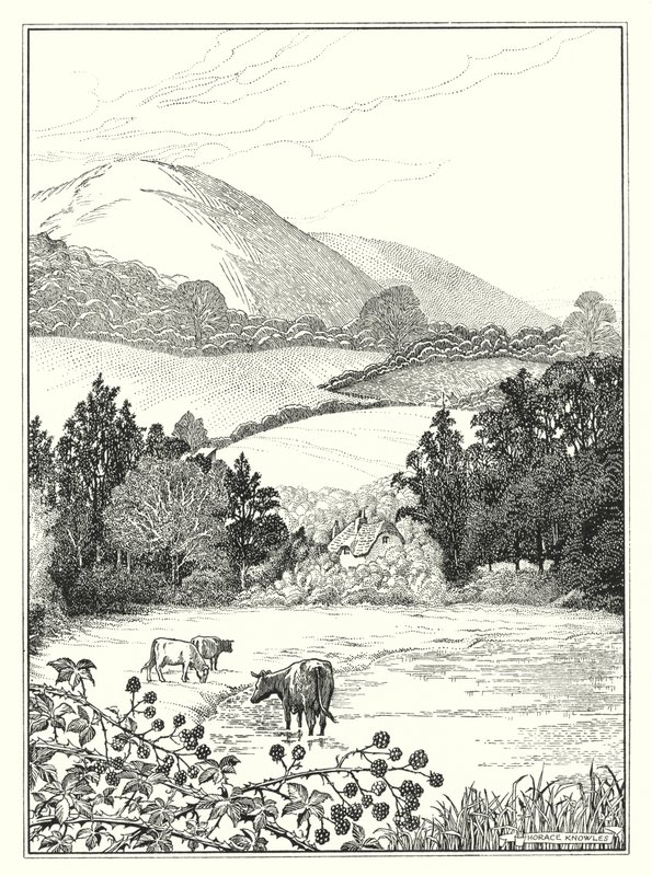 September (litografi) av Horace J. Knowles