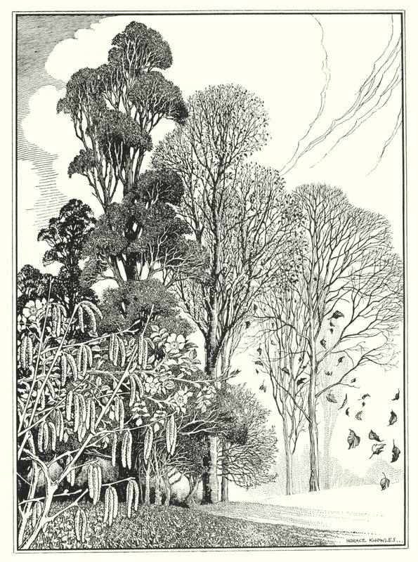 Månaderna (litografi) av Horace J. Knowles
