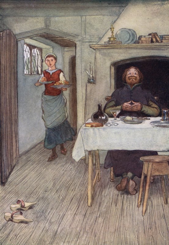 Illustration för The Merry Wives of Windsor av Hugh Thomson