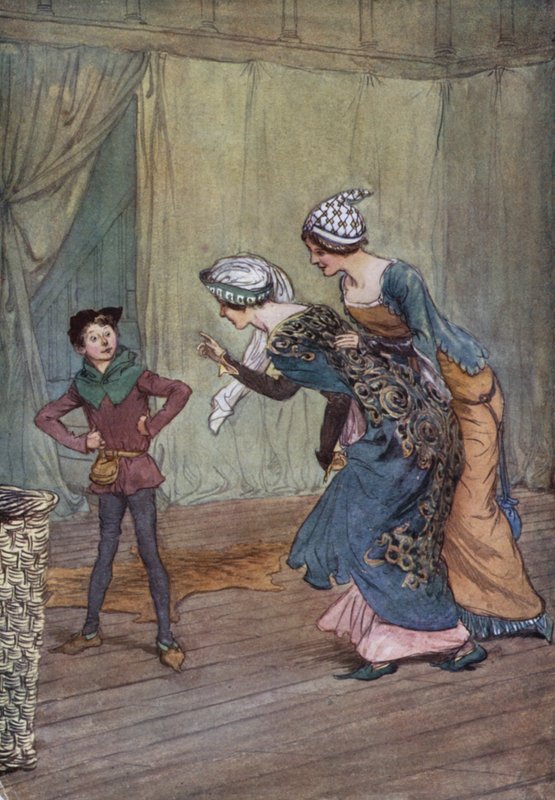 Illustration för The Merry Wives of Windsor av Hugh Thomson