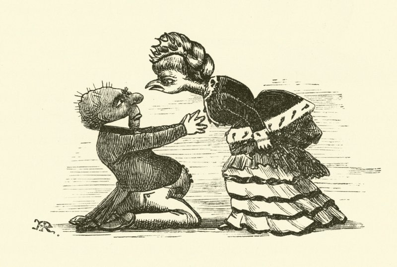 Henpecked make (gravyr) av Hugh Rowley