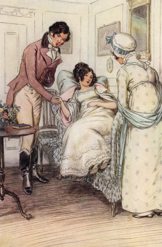 Illustration för Quality Street av Hugh Thomson