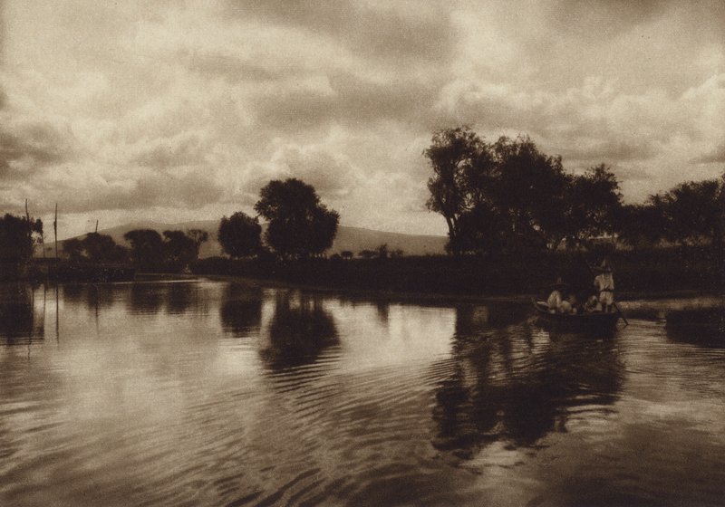 Mexiko: Ocotlan, delstaten Jalisco (svartvitt foto) av Hugo Brehme