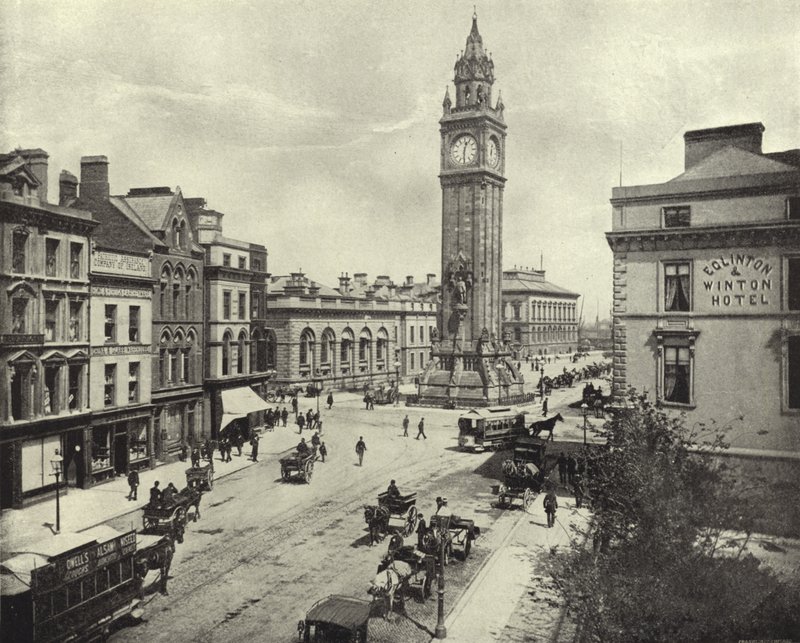 Albert Memorial, Belfast (s/v foto) av Irish Photographer