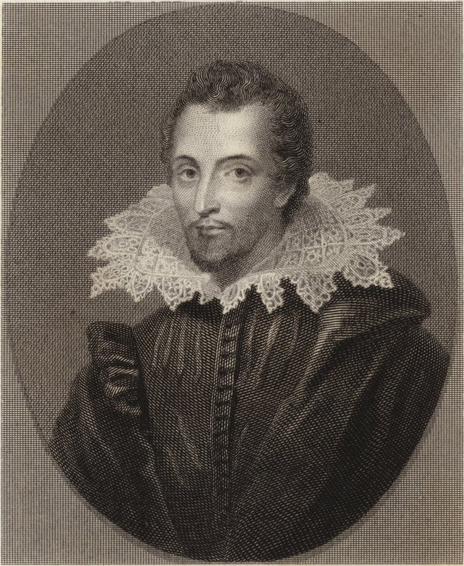 Sir Thomas Overbury av Isaac Oliver