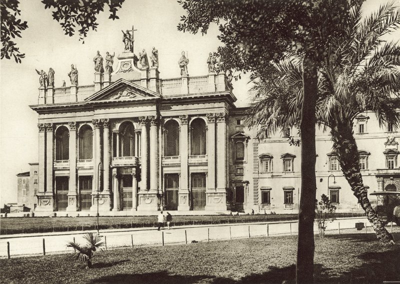 Basilica of S John Lateranus av Italian Photographer