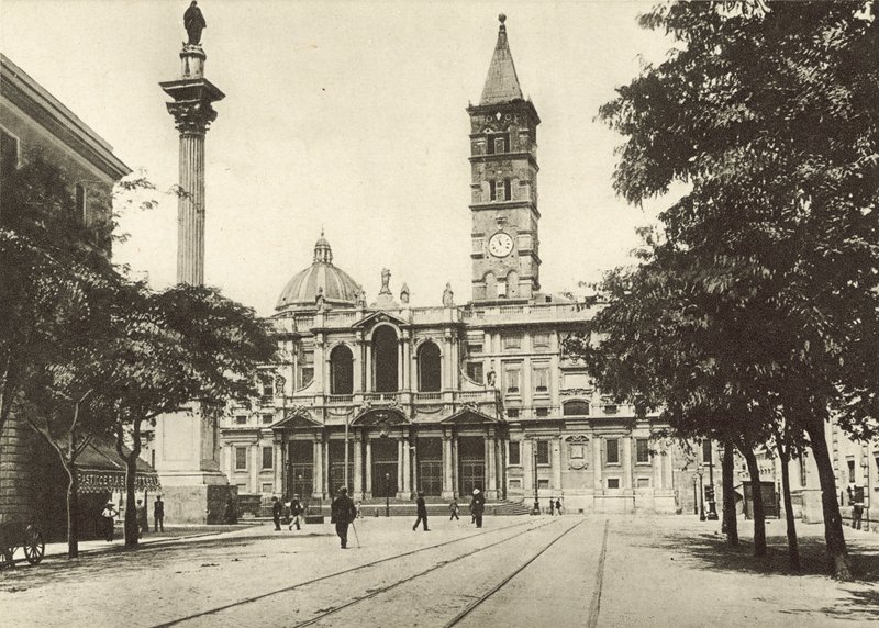 Basilikan S Maria Maggiore av Italian Photographer