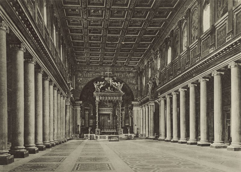 Basilikan S Maria Maggiore, inuti av Italian Photographer