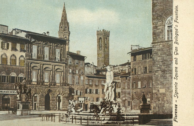Florens, Italien, Piazza Signoria av Italian Photographer