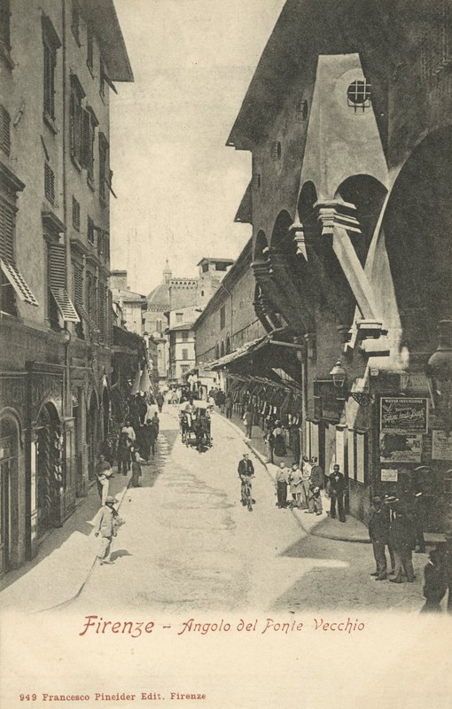 Florens, Italien, Ponte Vecchio av Italian Photographer