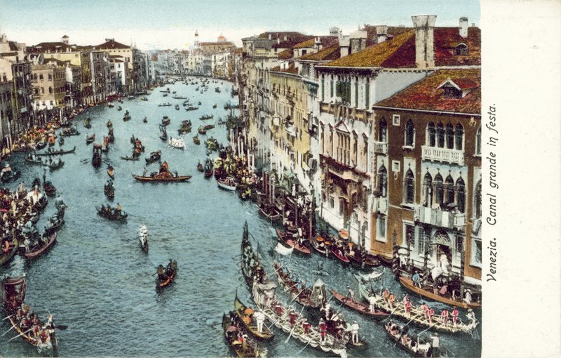 Canal Grande, Venedig av Italian Photographer