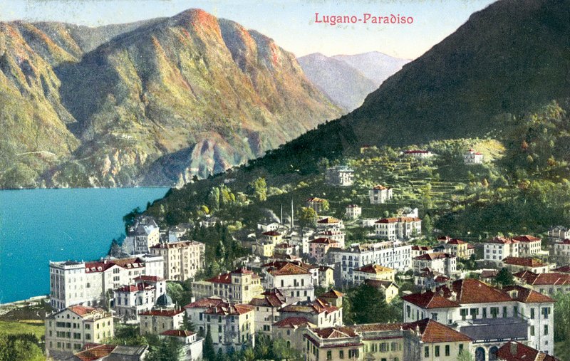 Lugano, Italien av Italian Photographer