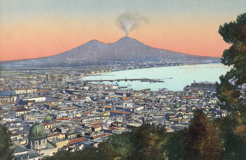 Neapel, Italien, Vesuvius av Italian Photographer