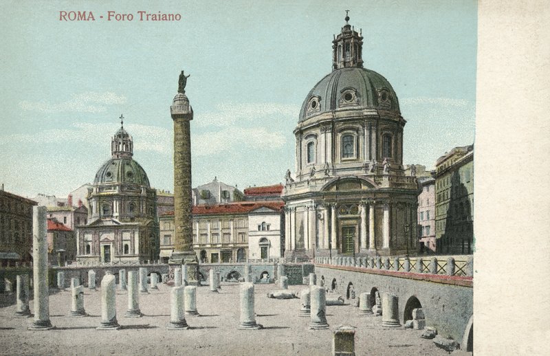 Rom, Italien, Trajanus Forum av Italian Photographer