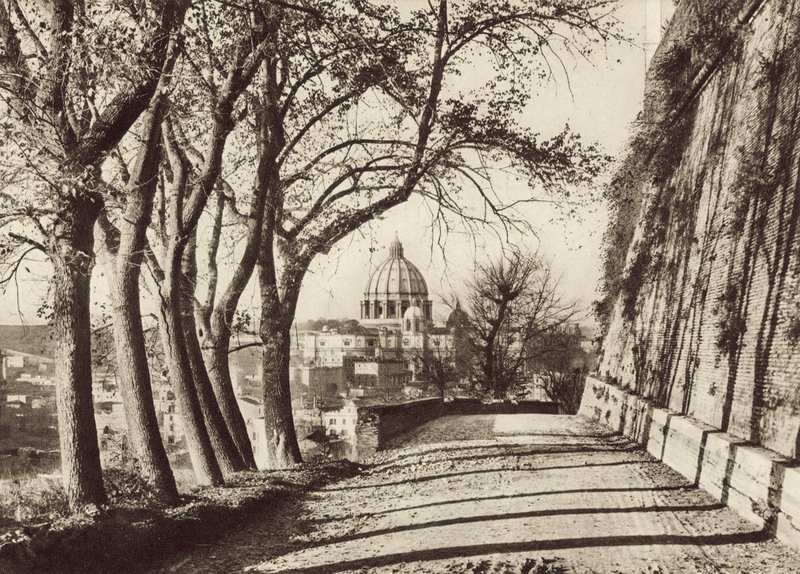 St Peters sett från Janiculus av Italian Photographer