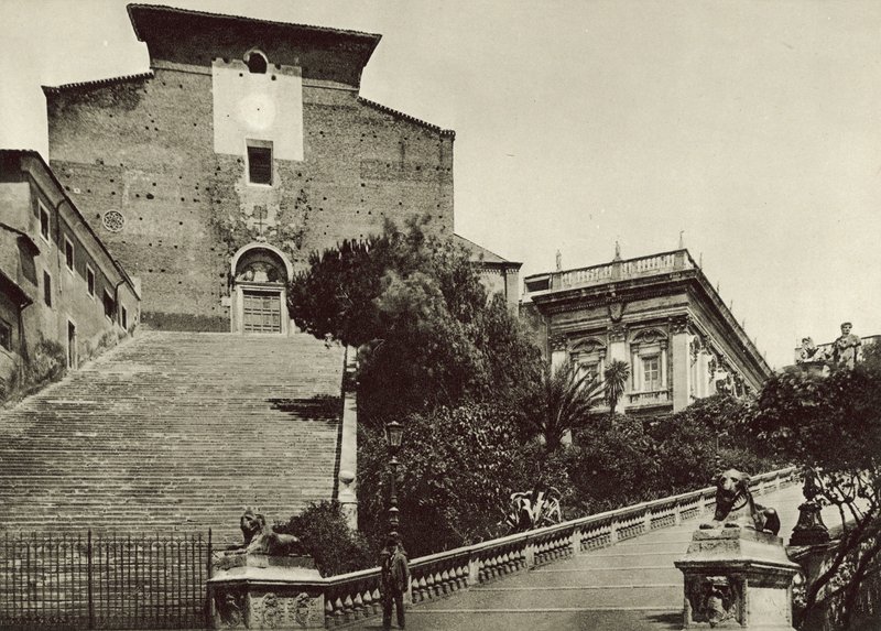 Kyrkan S Maria Aracoeli av Italian Photographer