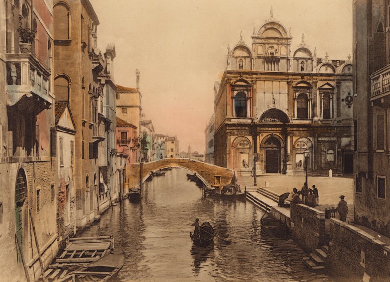 Venedig / Venedig: Rio dei Mendicanti (färgfoto) av Italian Photographer