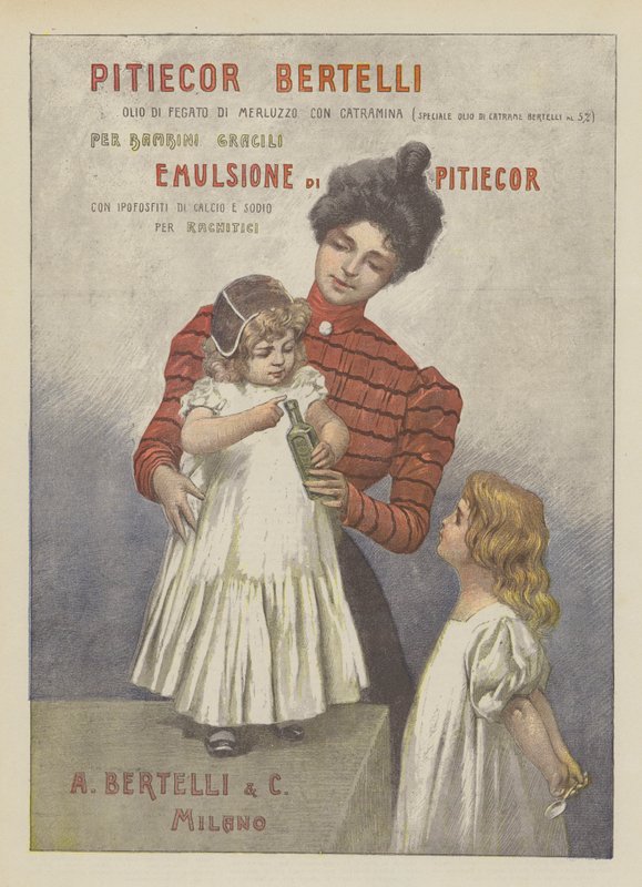 A Bertelli & C (färg litho) av Italian School