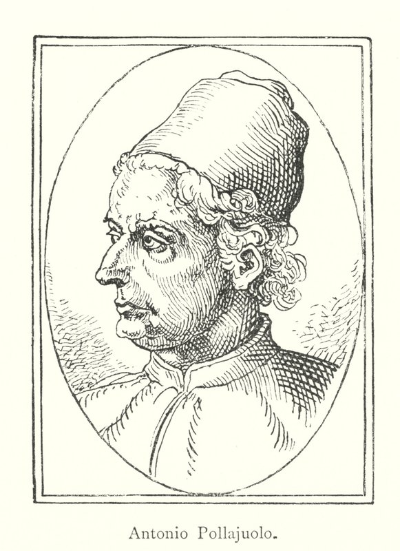 Antonio Pollajuolo (gravyr) av Italian School