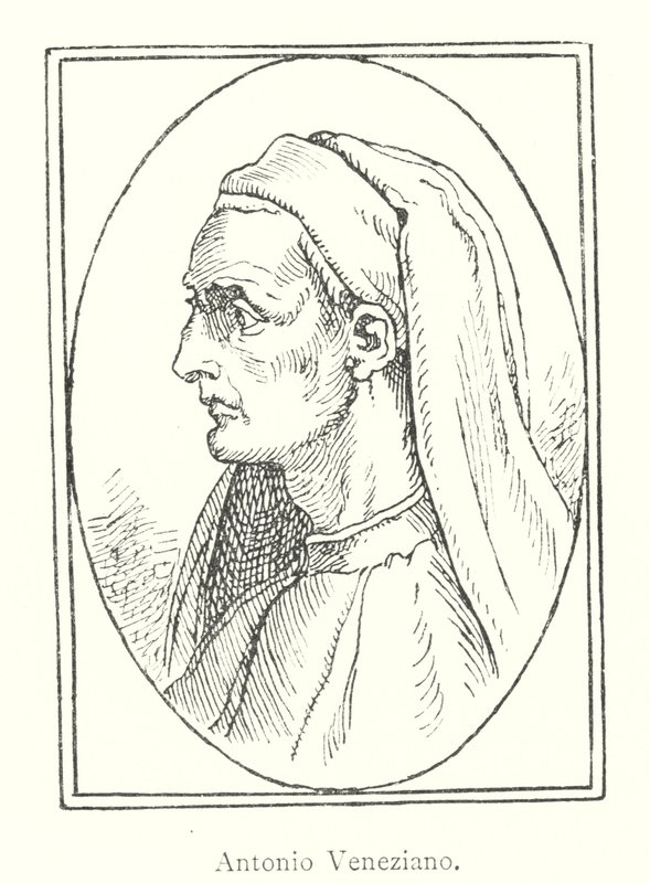 Antonio Veneziano (gravyr) av Italian School