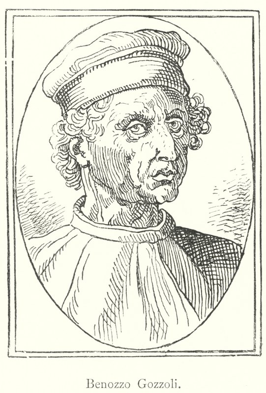 Benozzo Gozzoli (gravyr) av Italian School