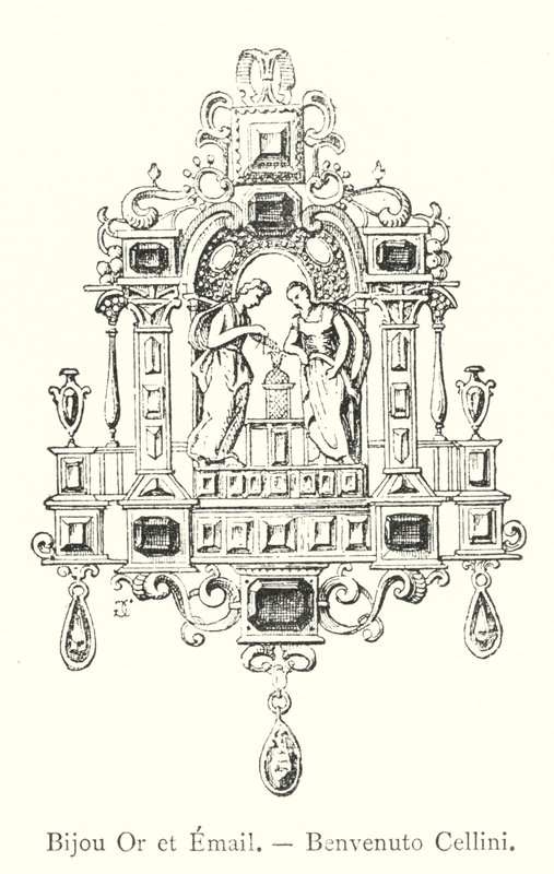 Bijou Or et Email, Benvenuto Cellini (gravyr) av Italian School