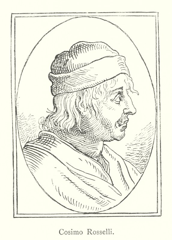 Cosimo Rosselli (gravyr) av Italian School