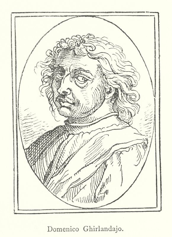 Domenico Ghirlandaio (gravyr) av Italian School