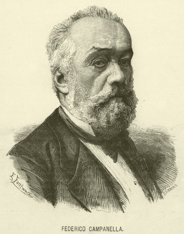Federico Campanella (gravyr) av Italian School