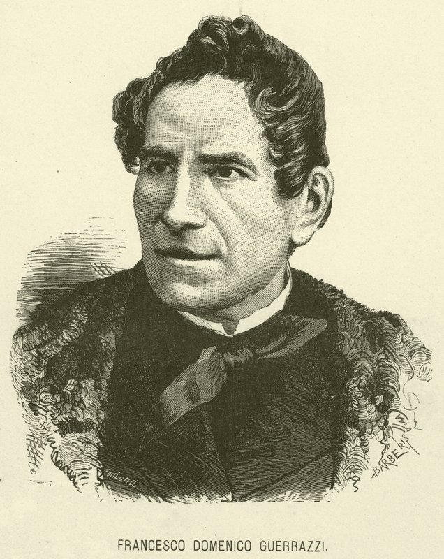 Francesco Domenico Guerrazzi (gravyr) av Italian School