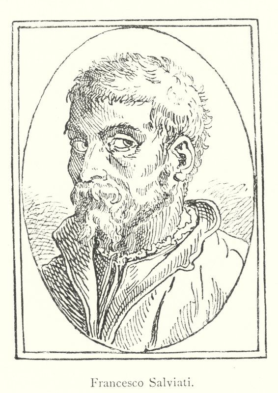 Francesco Salviati (gravyr) av Italian School