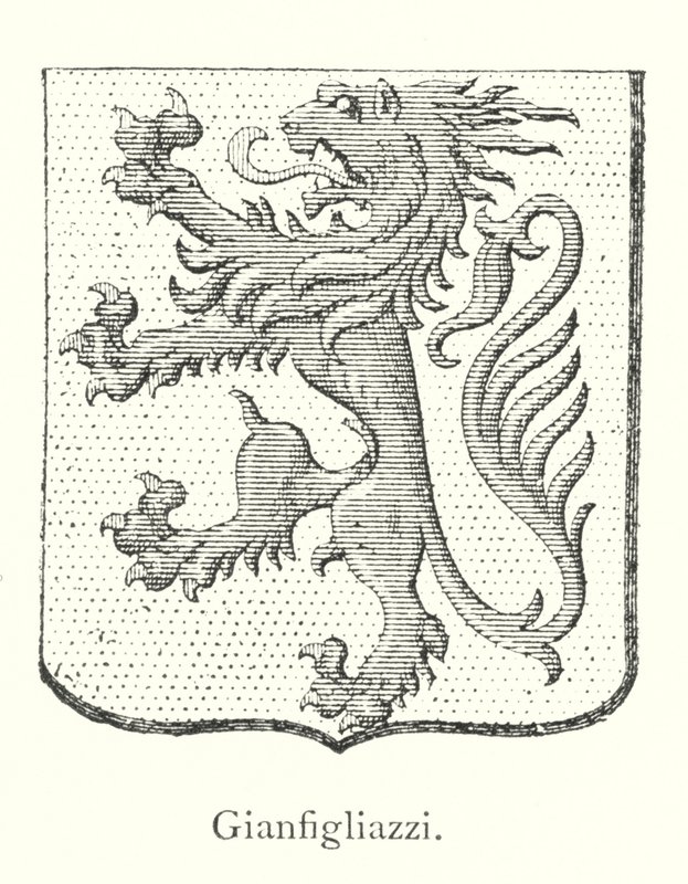 Gianfigliazzi (gravyr) av Italian School