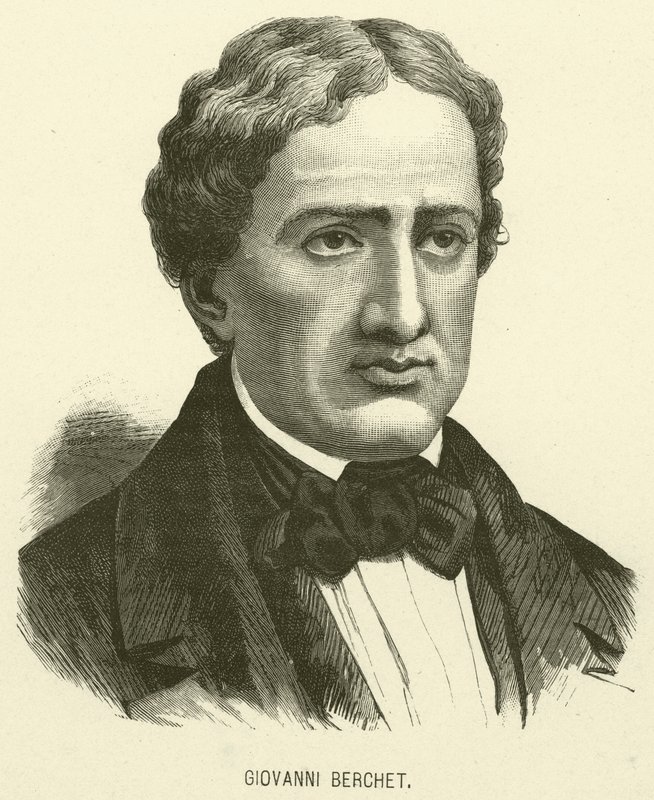 Giovanni Berchet (gravyr) av Italian School